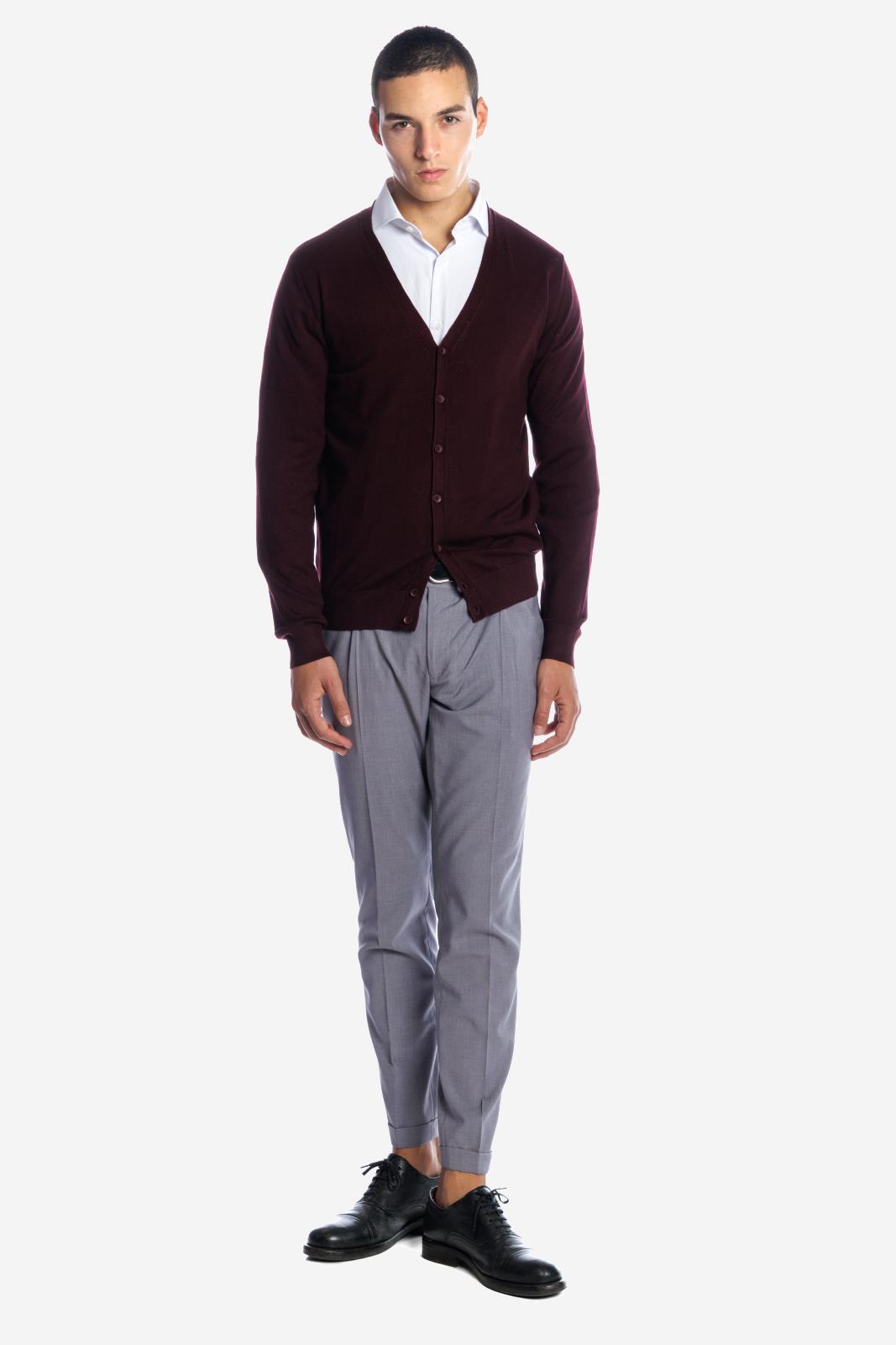Cardigan in viscosa