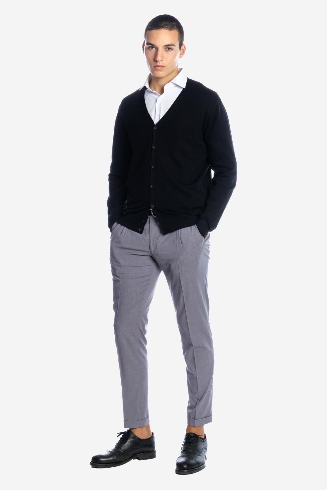 Cardigan in viscosa