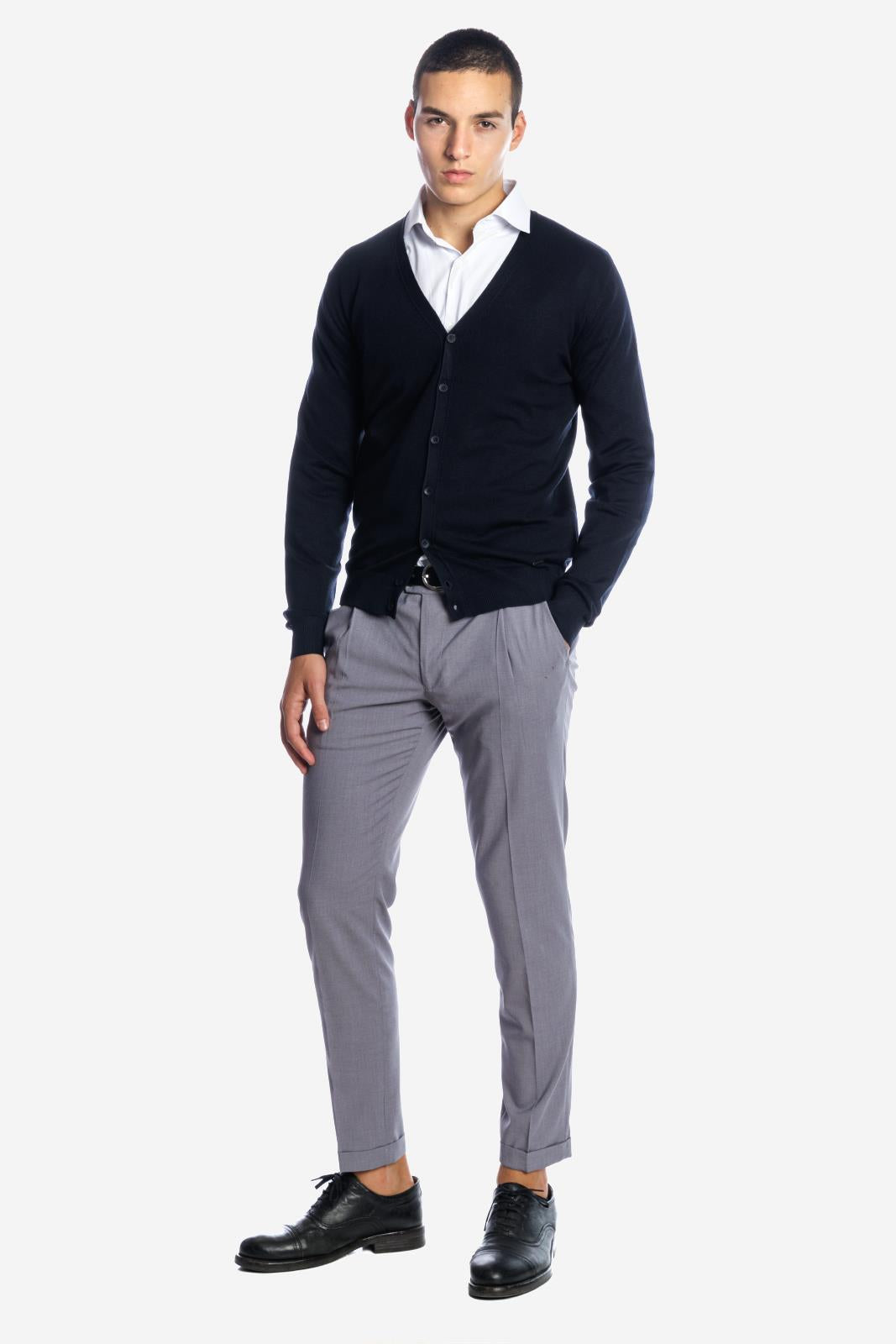 Cardigan in viscosa