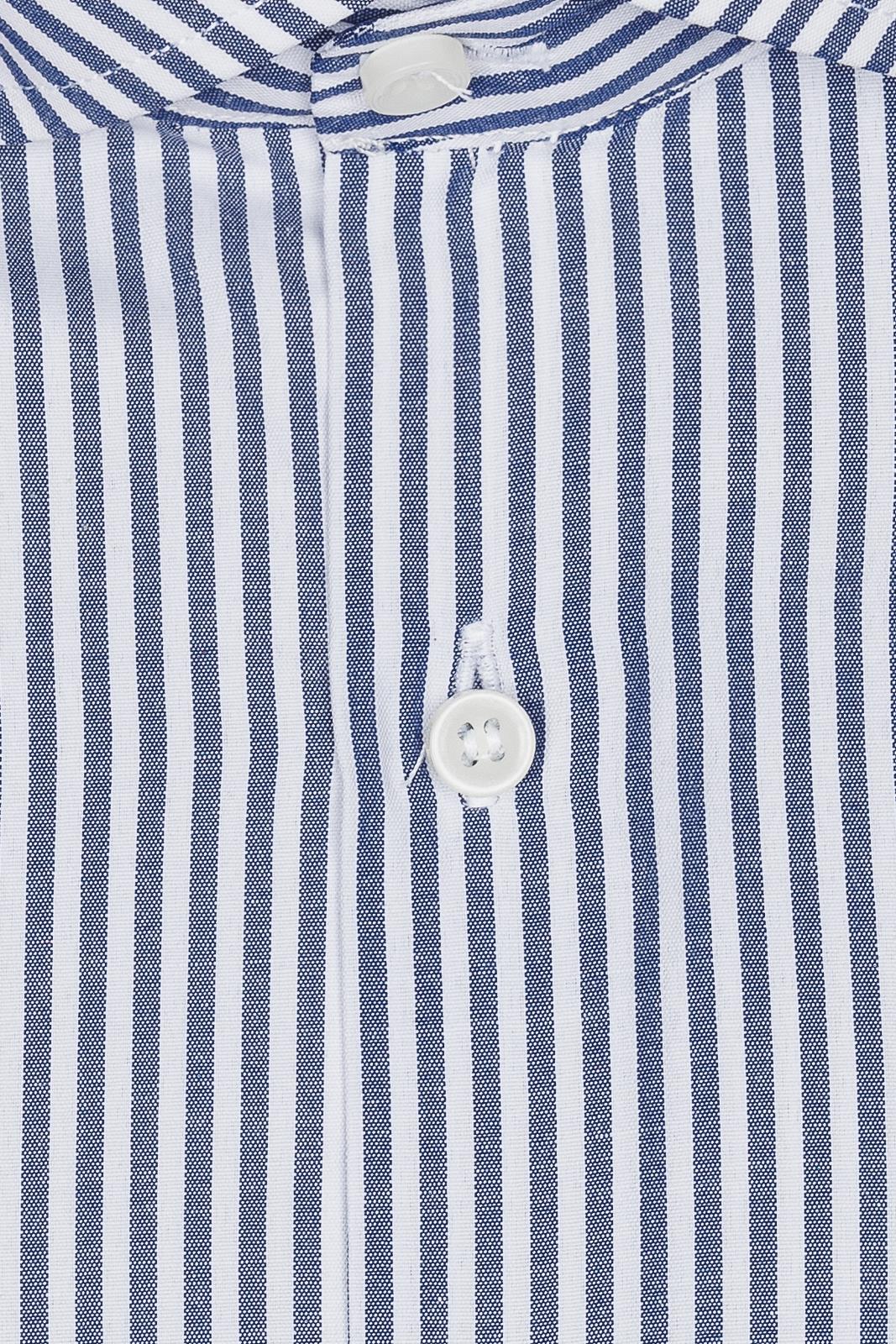 Camicia riga larga in puro cotone