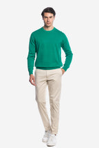 MAGLIA DI FILO IN COTONE MANICA LUNGA