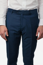 Pantalone classico da abito fresco