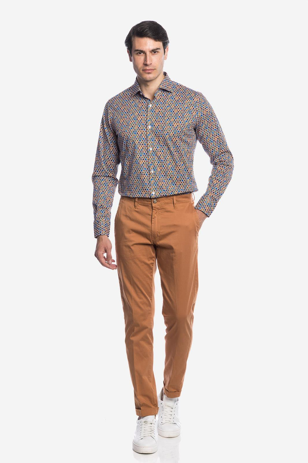 Camicia Fantasia Circle Print
