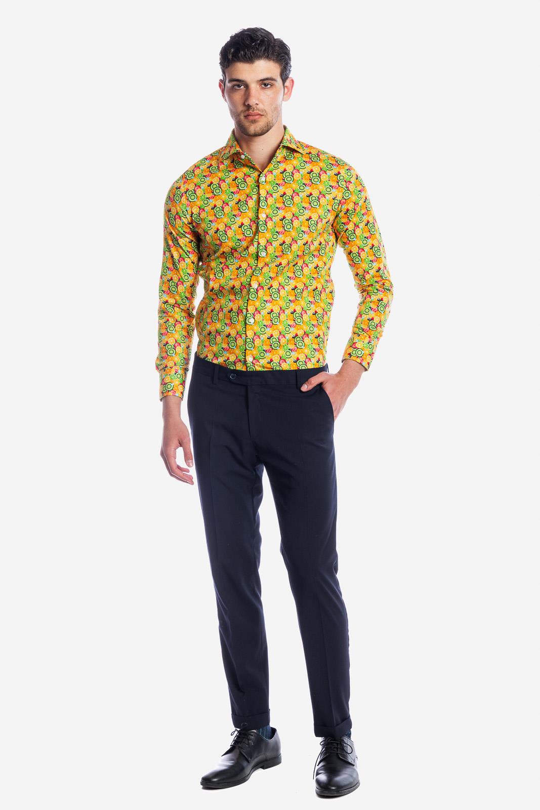 CAMICIA A FANTASIA FRUTTA