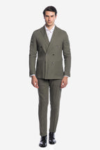 PANTALONE CLASSICO DA ABITO IN LINO