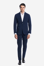 Pantalone classico da abito in fresco lana