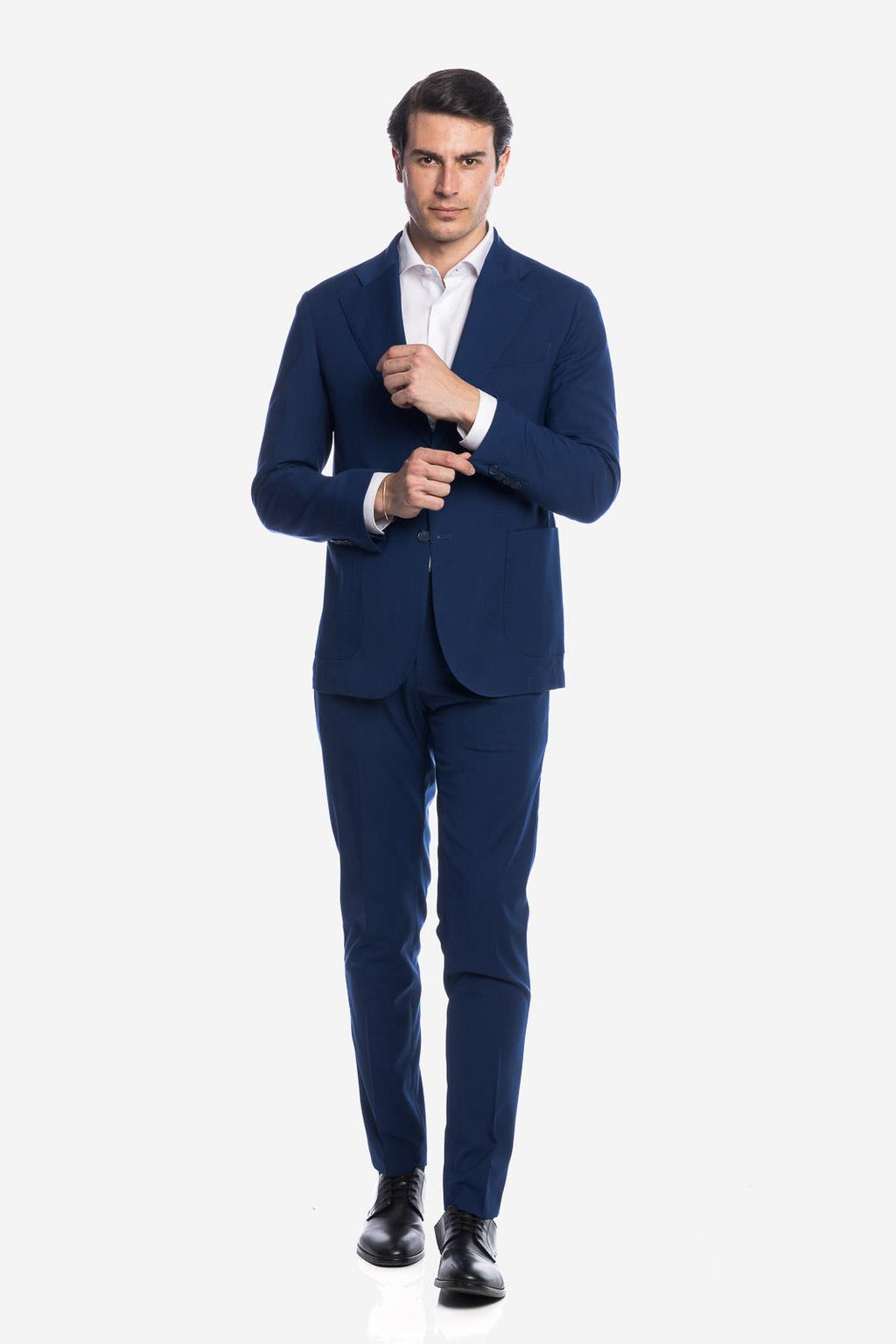 Pantalone classico da abito in fresco lana