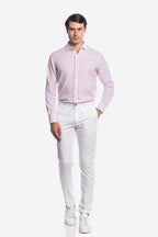Camicia 100% lino rigata di Positano
