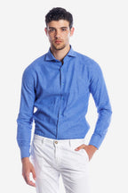 Camicia 100% lino in tinta unita di Sorrento