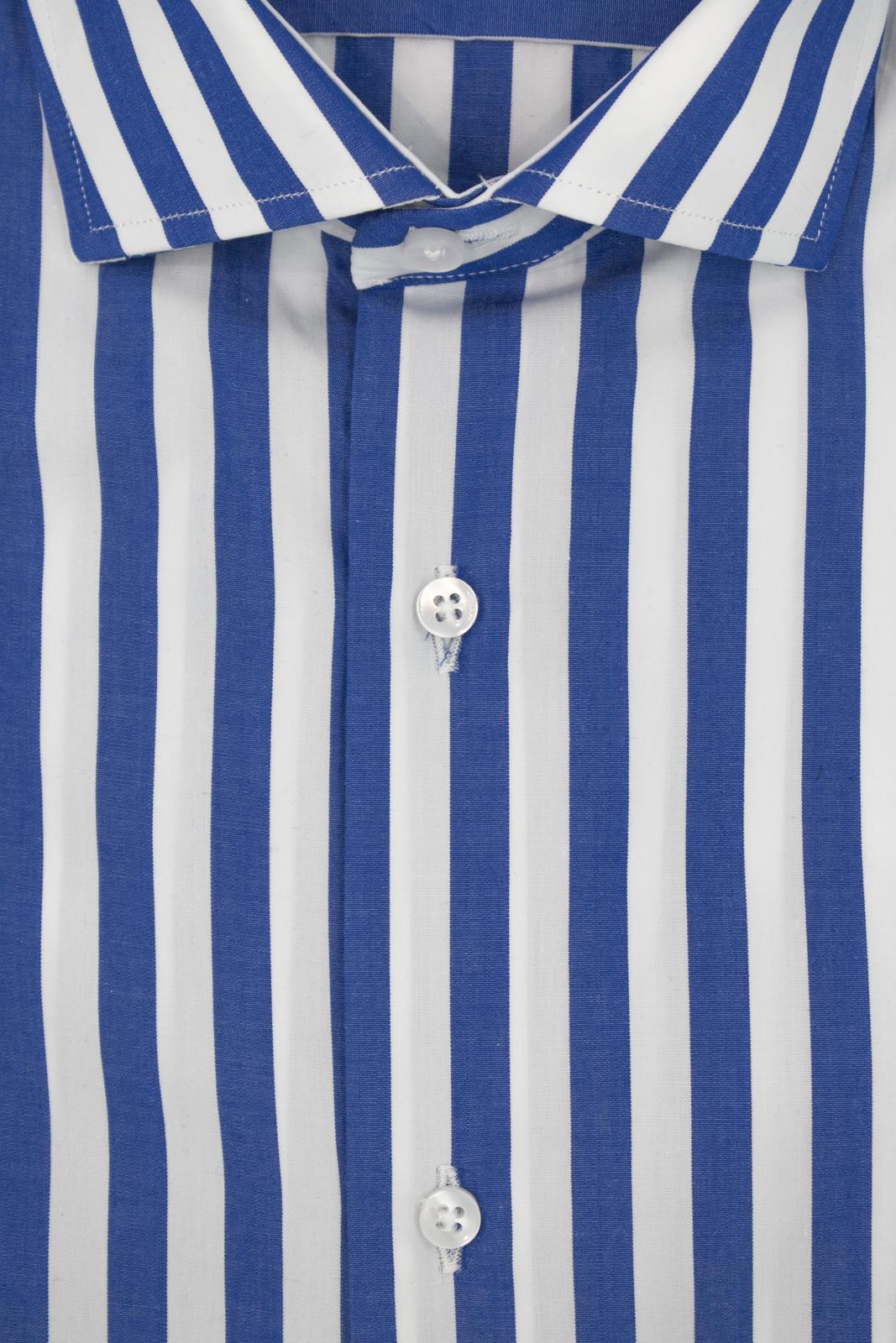 Camicia 100% cotone riga maxi