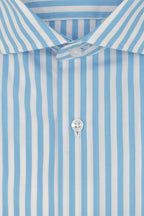 Camicia in riga extra larga 100% cotone