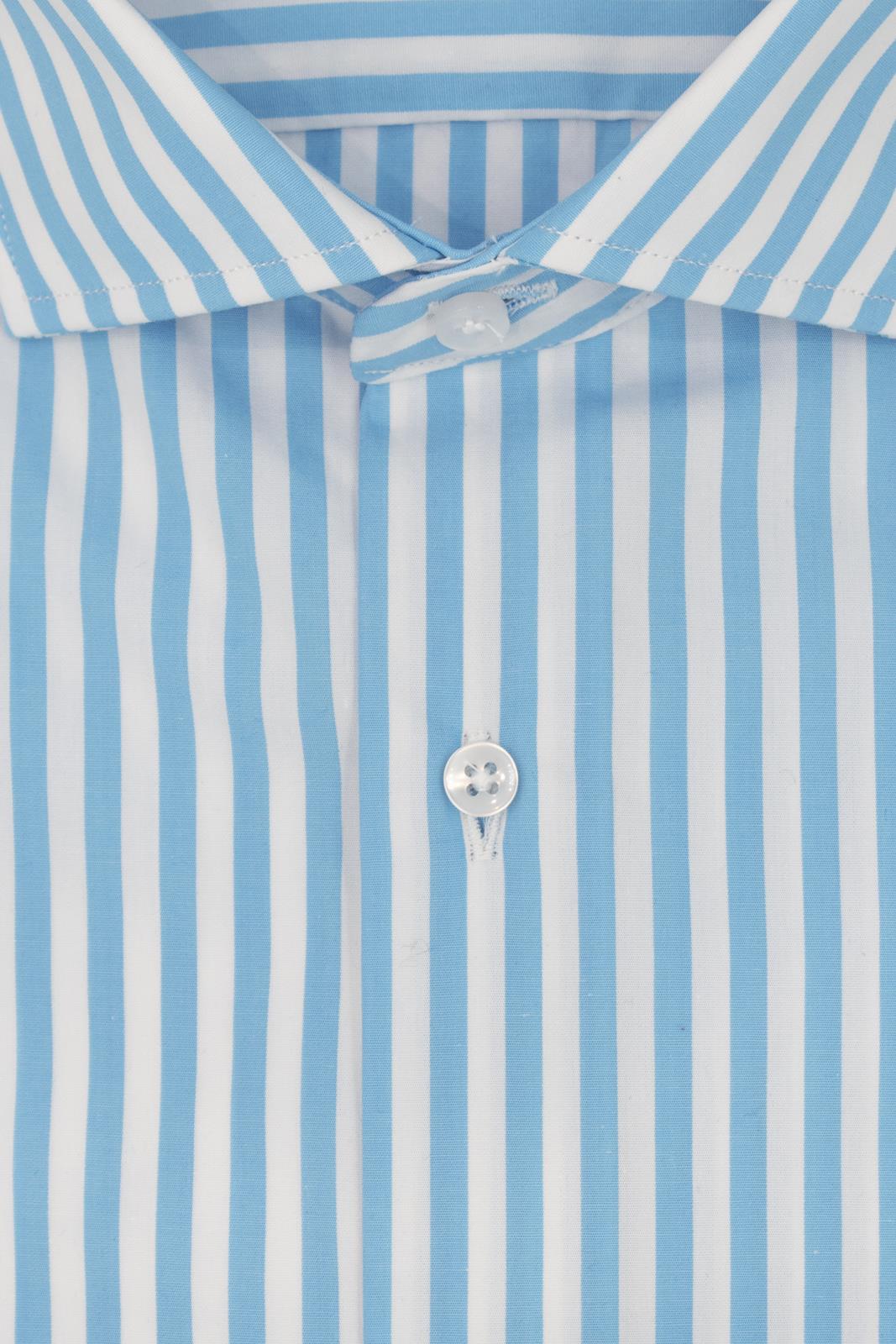 Camicia in riga extra larga 100% cotone