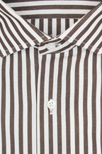 Camicia in riga extra larga 100% cotone
