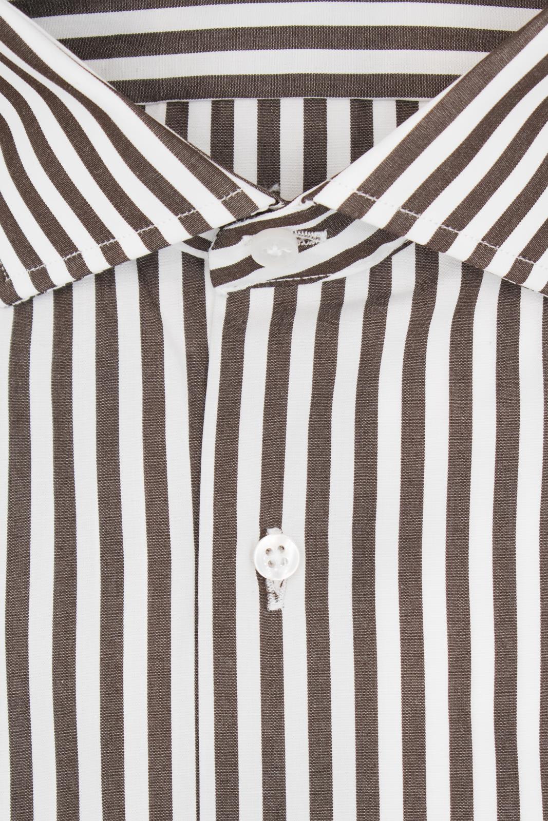 Camicia in riga extra larga 100% cotone