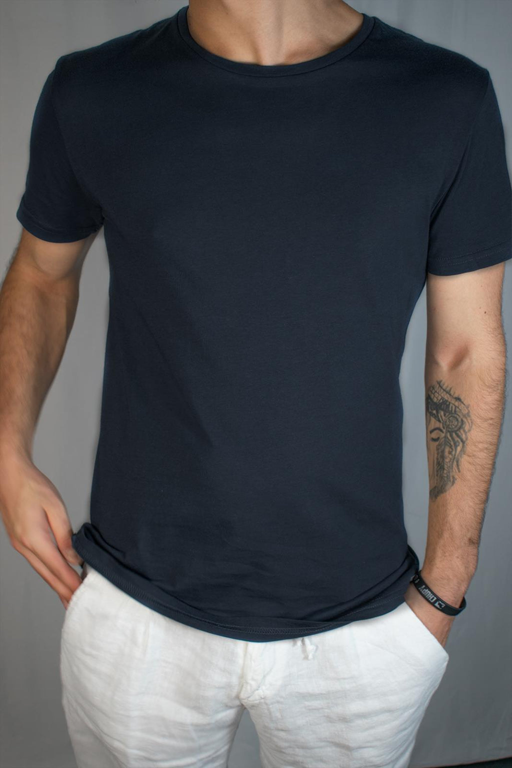 T-SHIRT 100% COTONE MEZZA MANICA BASIC