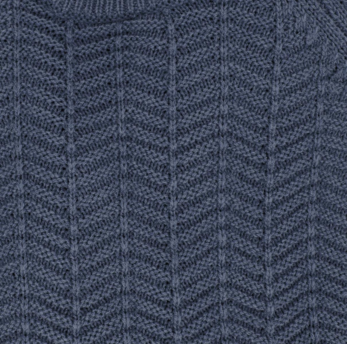 girocollo doppia armaturata da uomo in misto lana