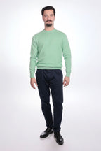 MAGLIA DI FILO IN COTONE MANICA LUNGA