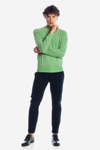 Maglia girocollo in viscosa