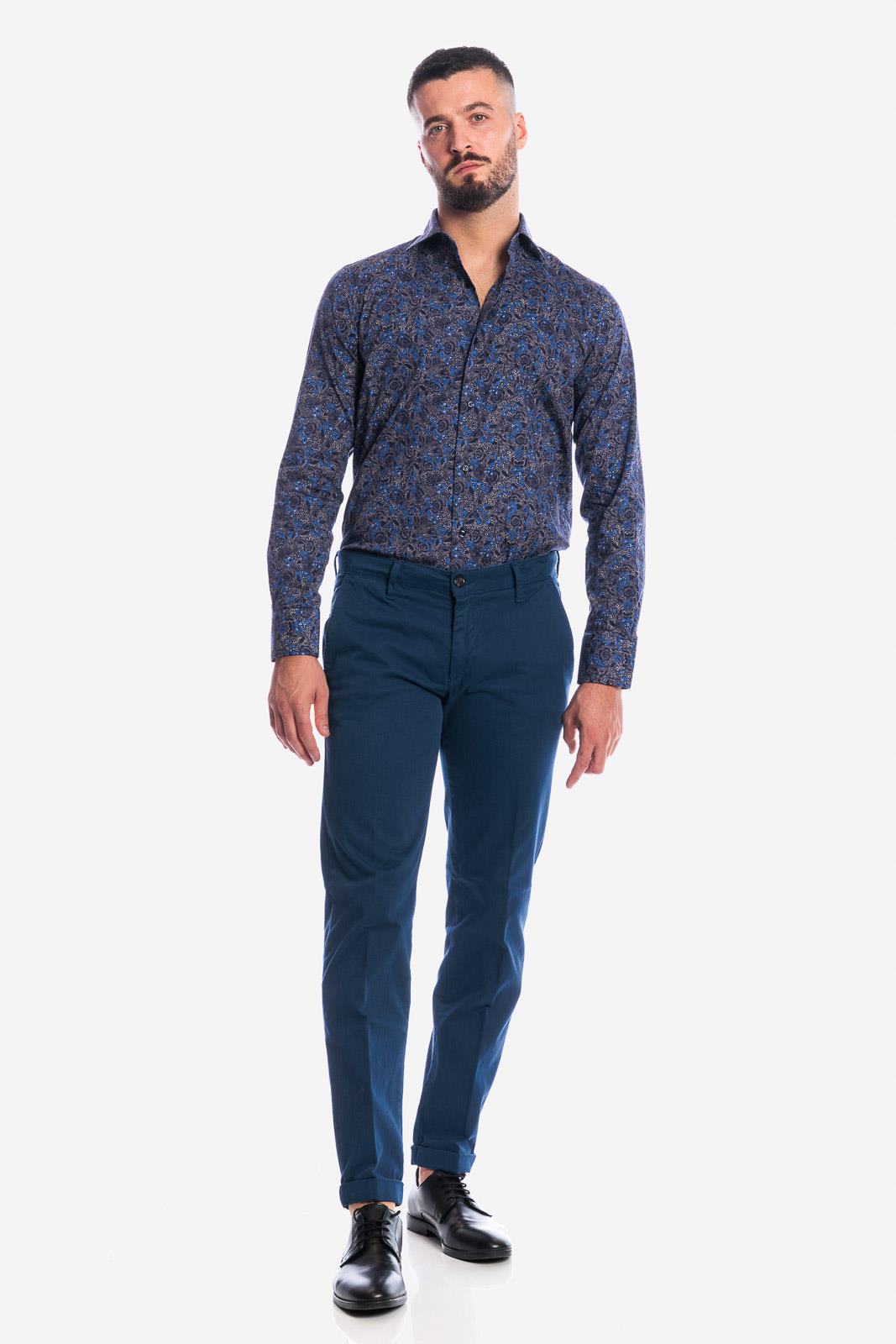CAMICIA FANTASIA FIORI/FOGLIE
