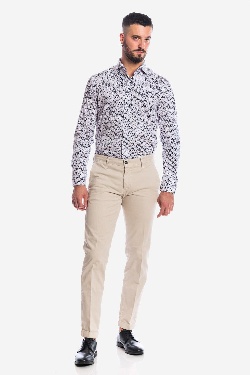CAMICIA A FANTASIA CACHEMIRE