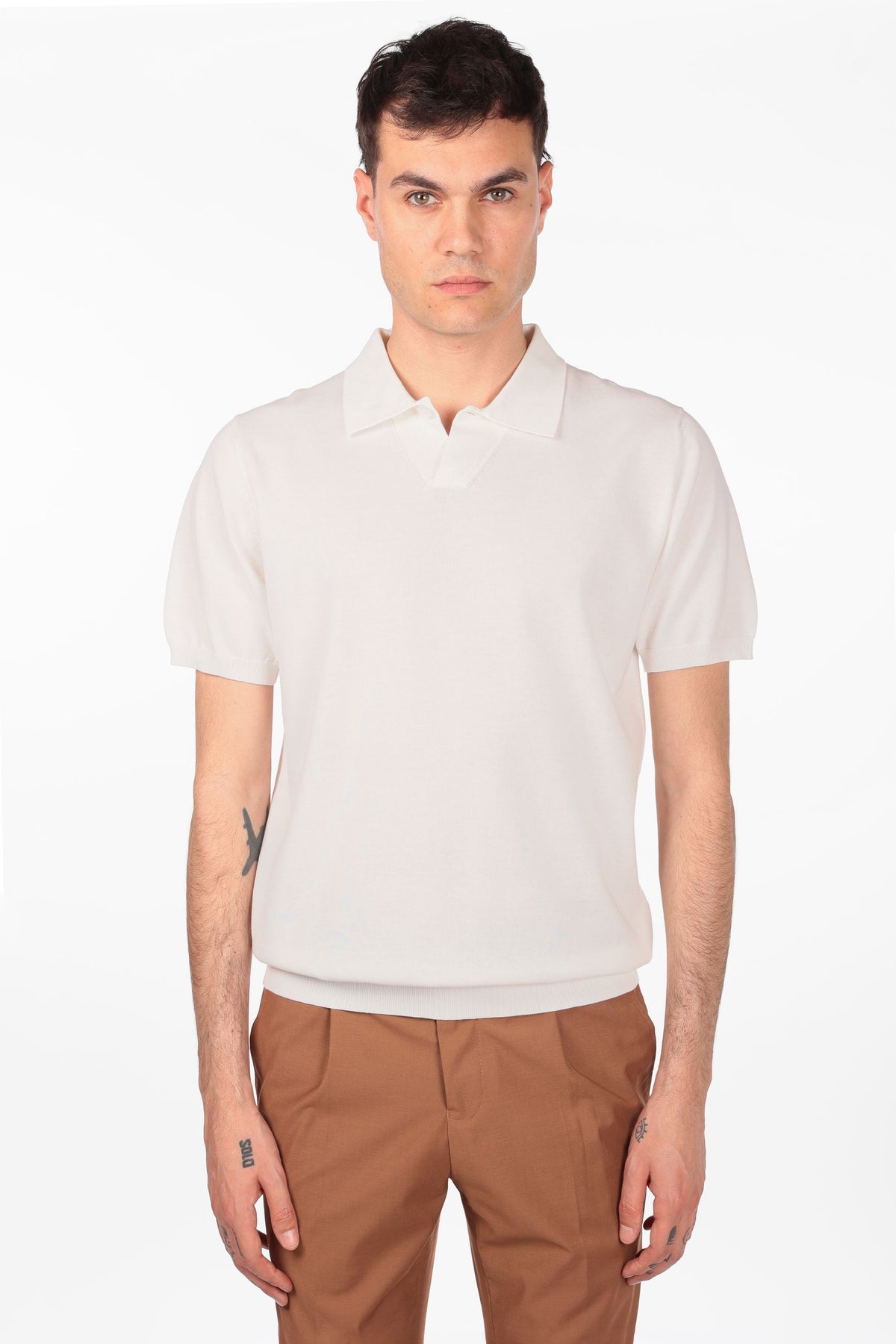 Polo di filo ultra leggera in cotone