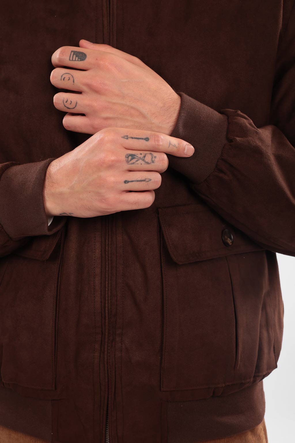 Giubbotto in alcantara