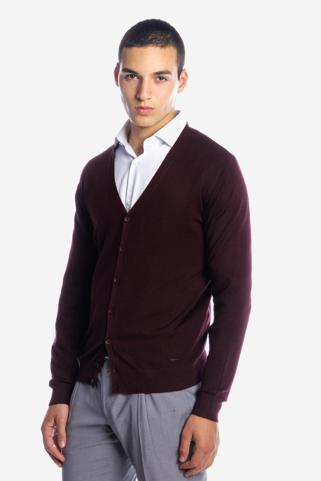 Cardigan in viscosa