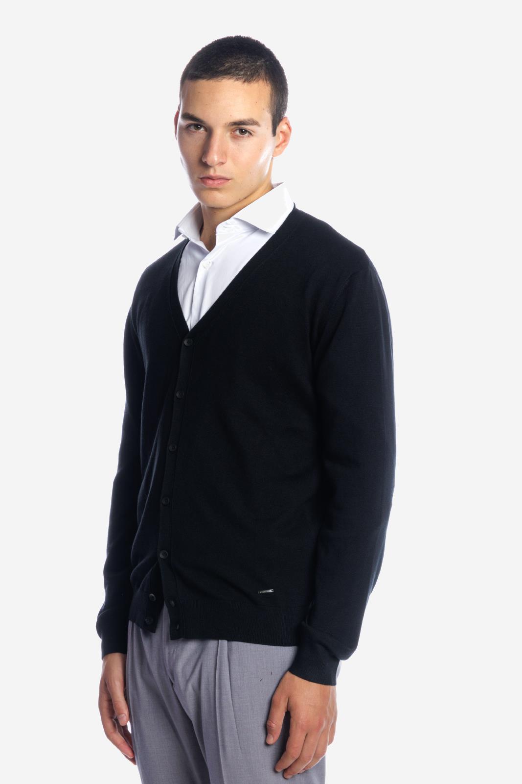 Cardigan in viscosa