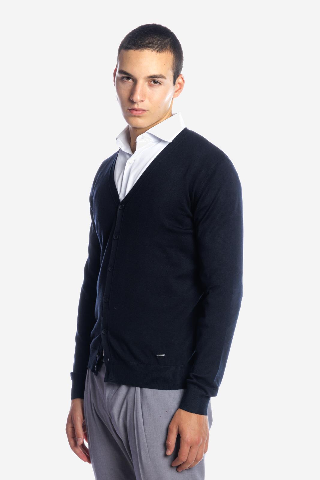 Cardigan in viscosa