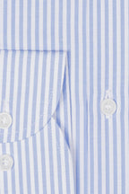 Camicia riga larga in puro cotone