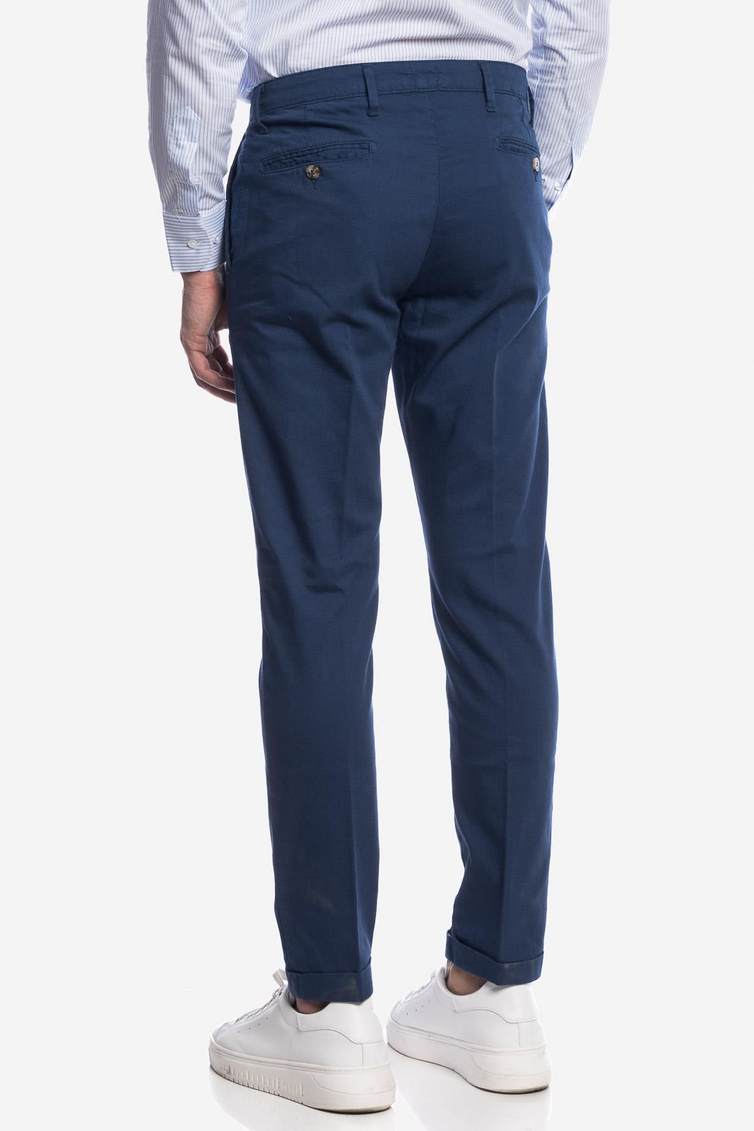 PANTALONE DI RASO COTONE ARMATURATO