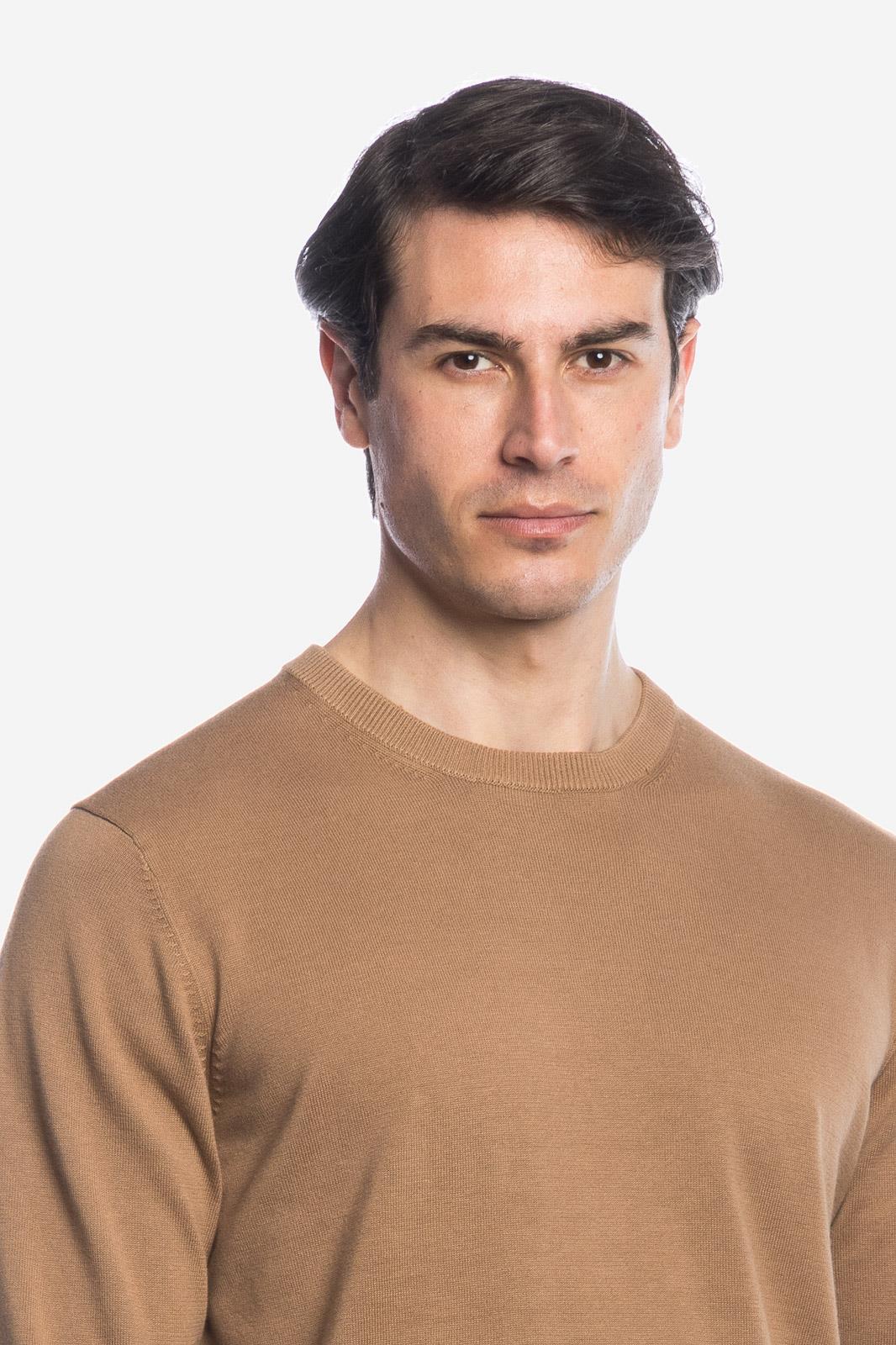 MAGLIA DI FILO IN COTONE MANICA LUNGA