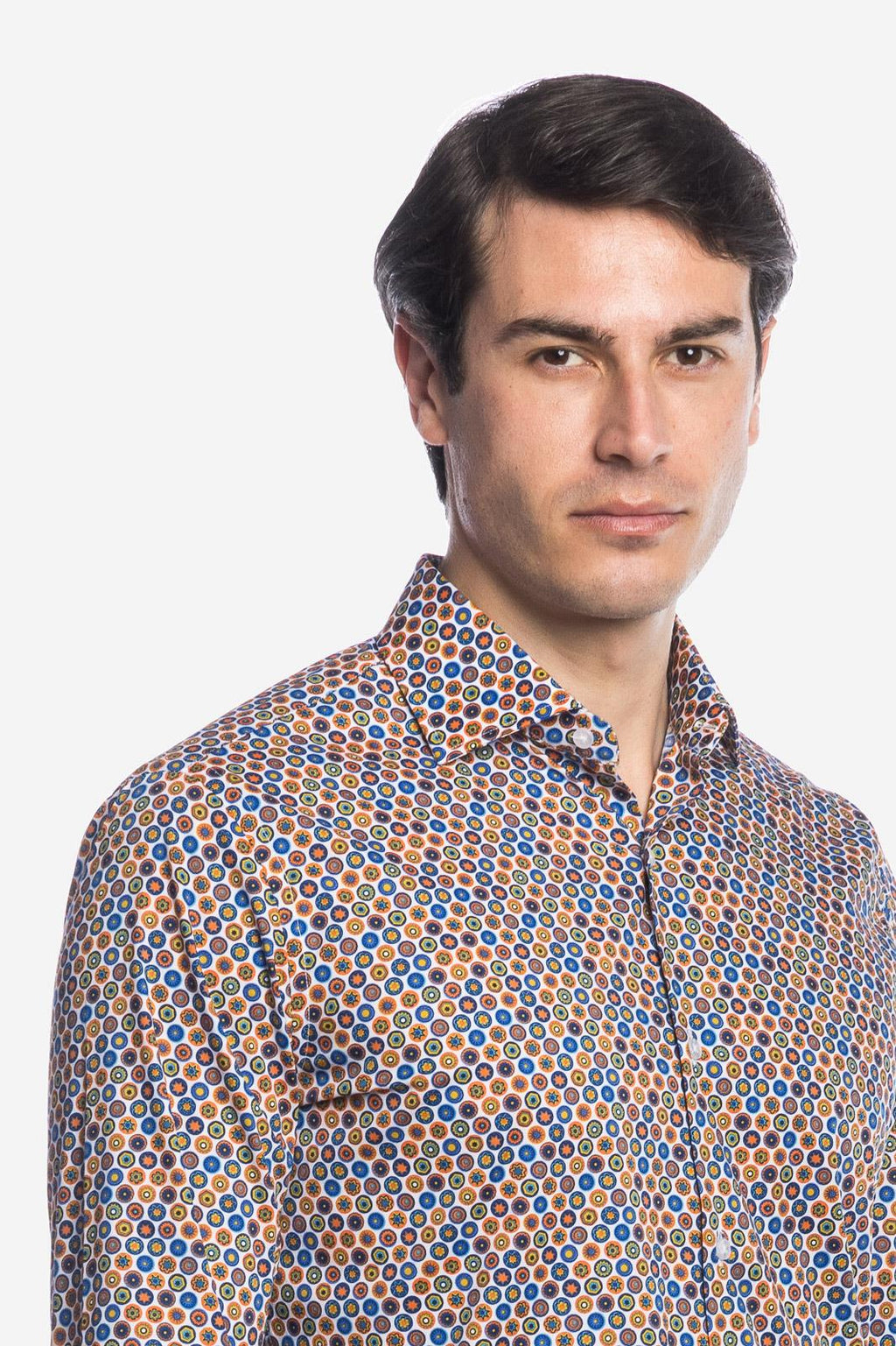 Camicia Fantasia Circle Print