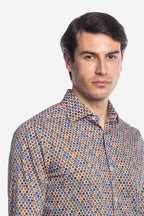 Camicia Fantasia Circle Print