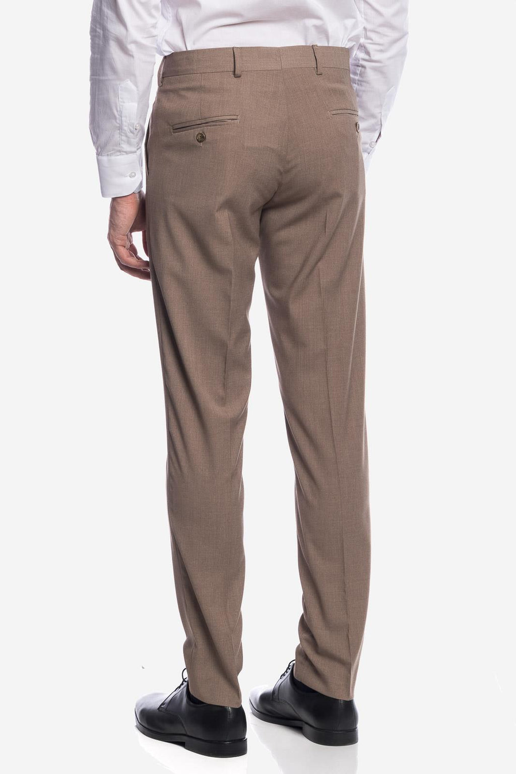 Pantalone classico da abito in fresco lana