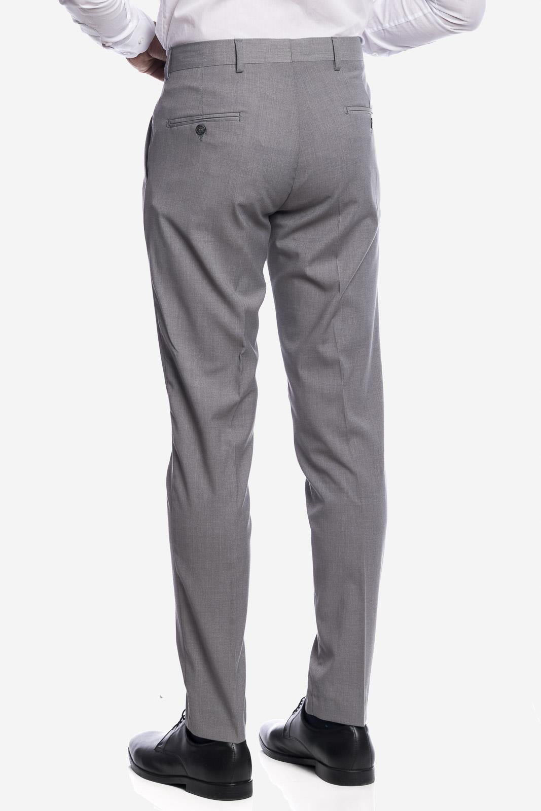 Pantalone classico da abito in fresco lana