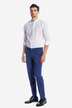 CAMICIA 100% LINO COREANA TINTA UNITA