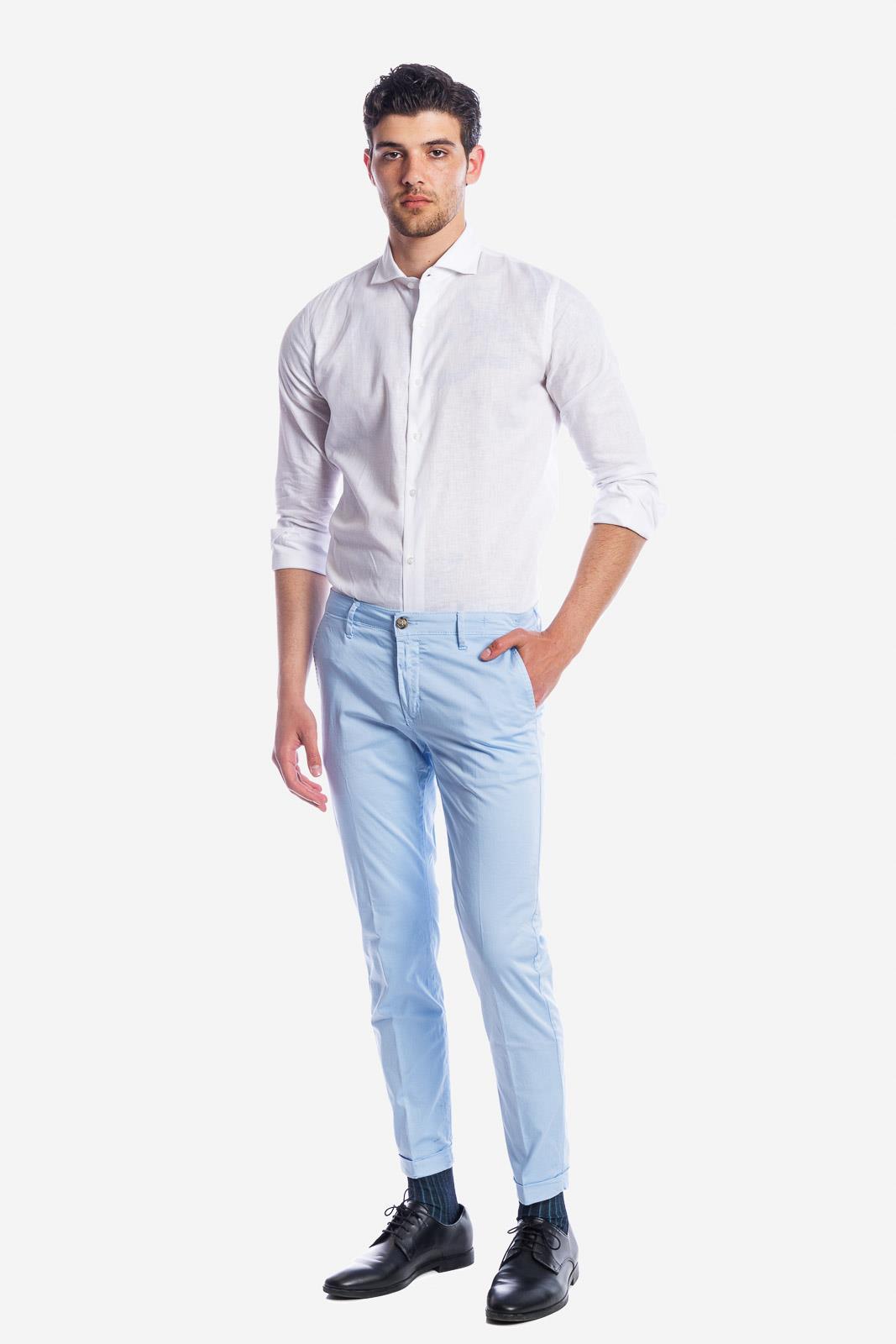 CAMICIA 100% LINO TINTA UNITA