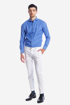 Camicia 100% lino in tinta unita di Sorrento