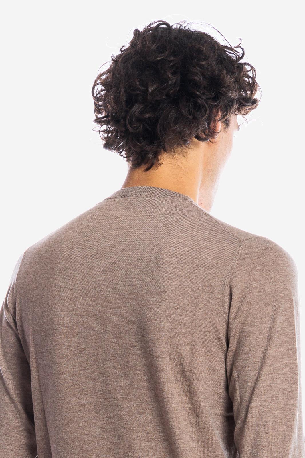 Maglia girocollo in viscosa