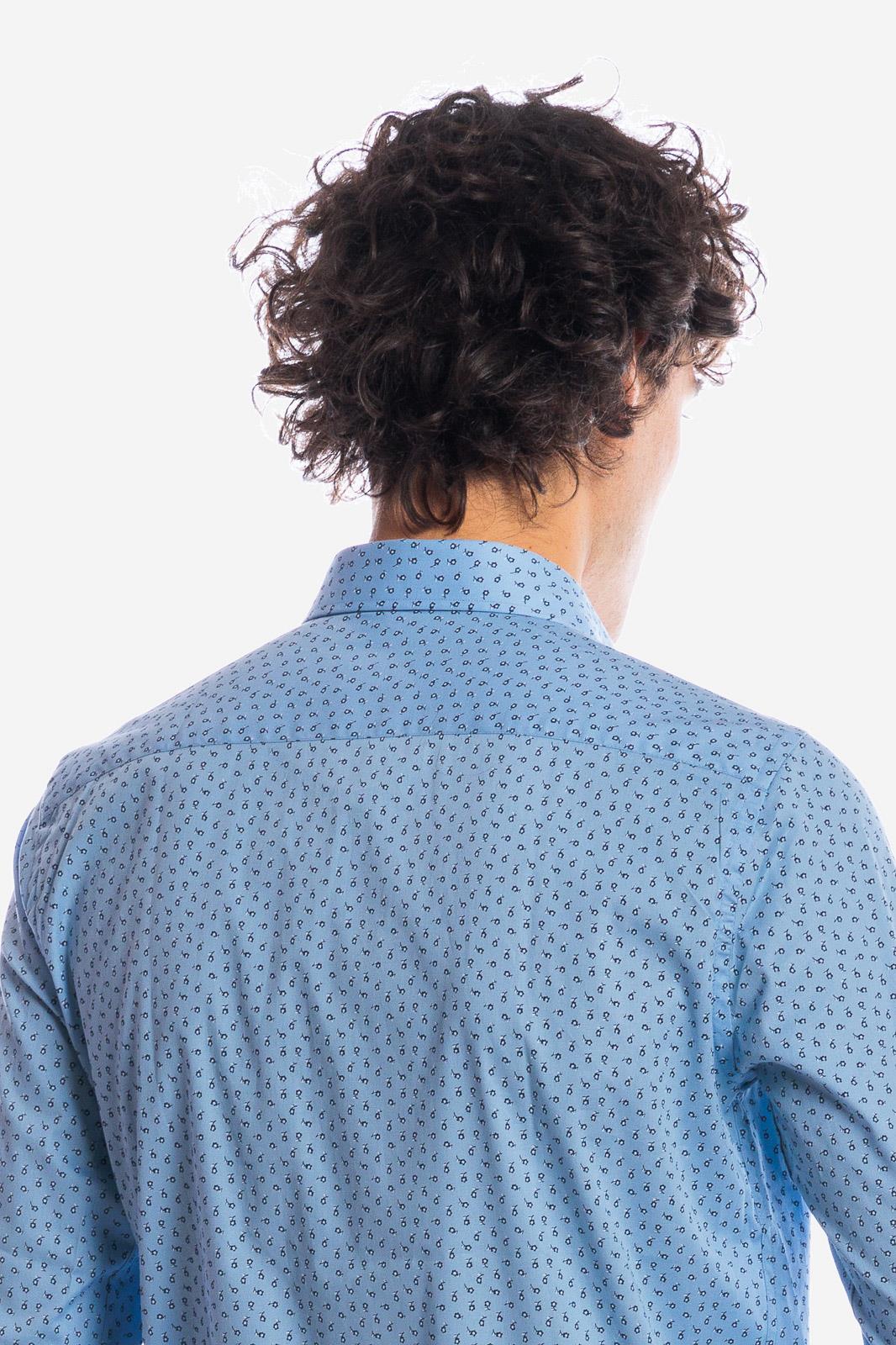 Camicia fantasia rosa