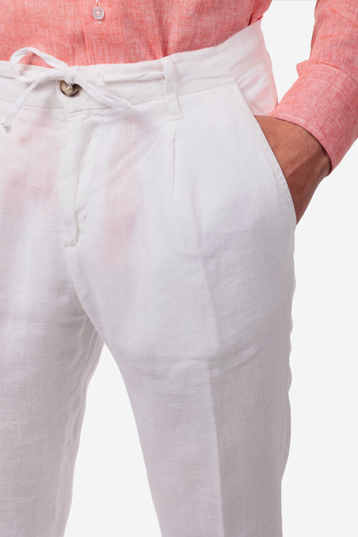 Pantalaccio Uomo in 100% Puro Lino