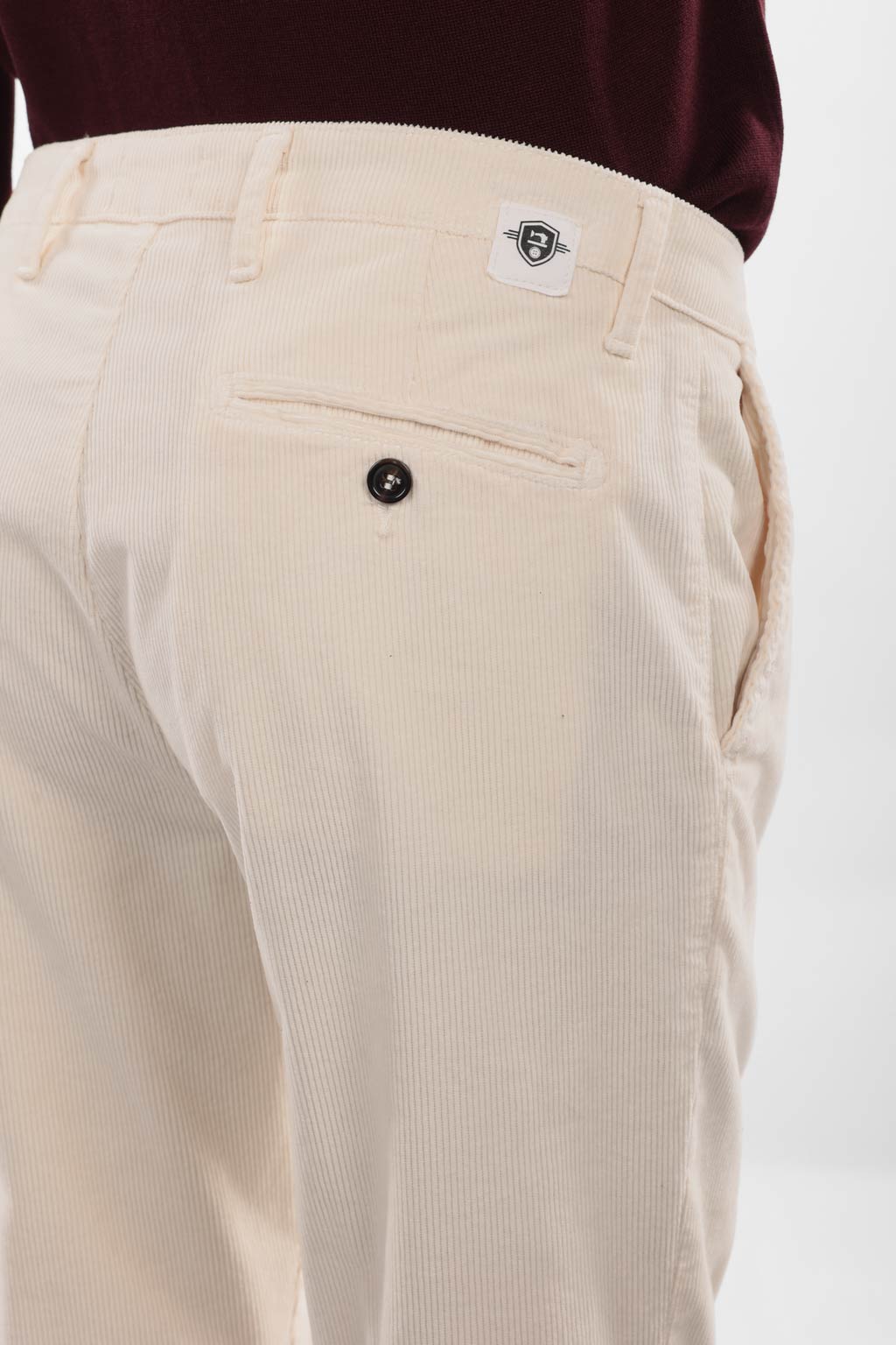 Pantalone in caldo cotone velluto