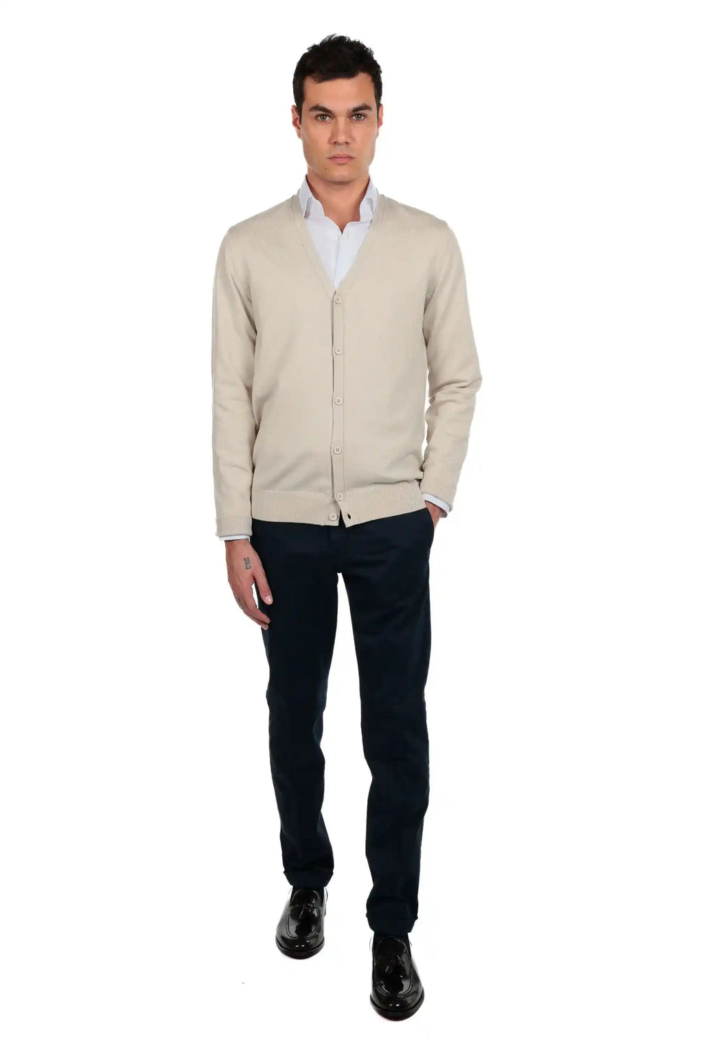 Cardigan in viscosa