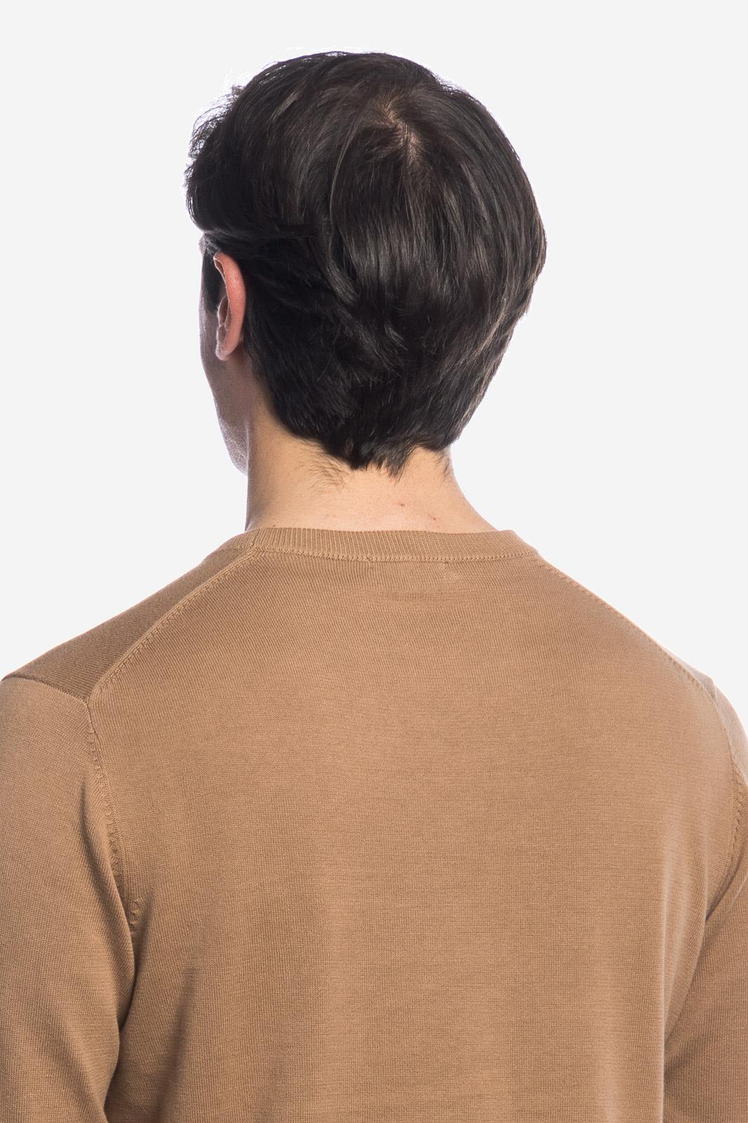 MAGLIA DI FILO IN COTONE MANICA LUNGA