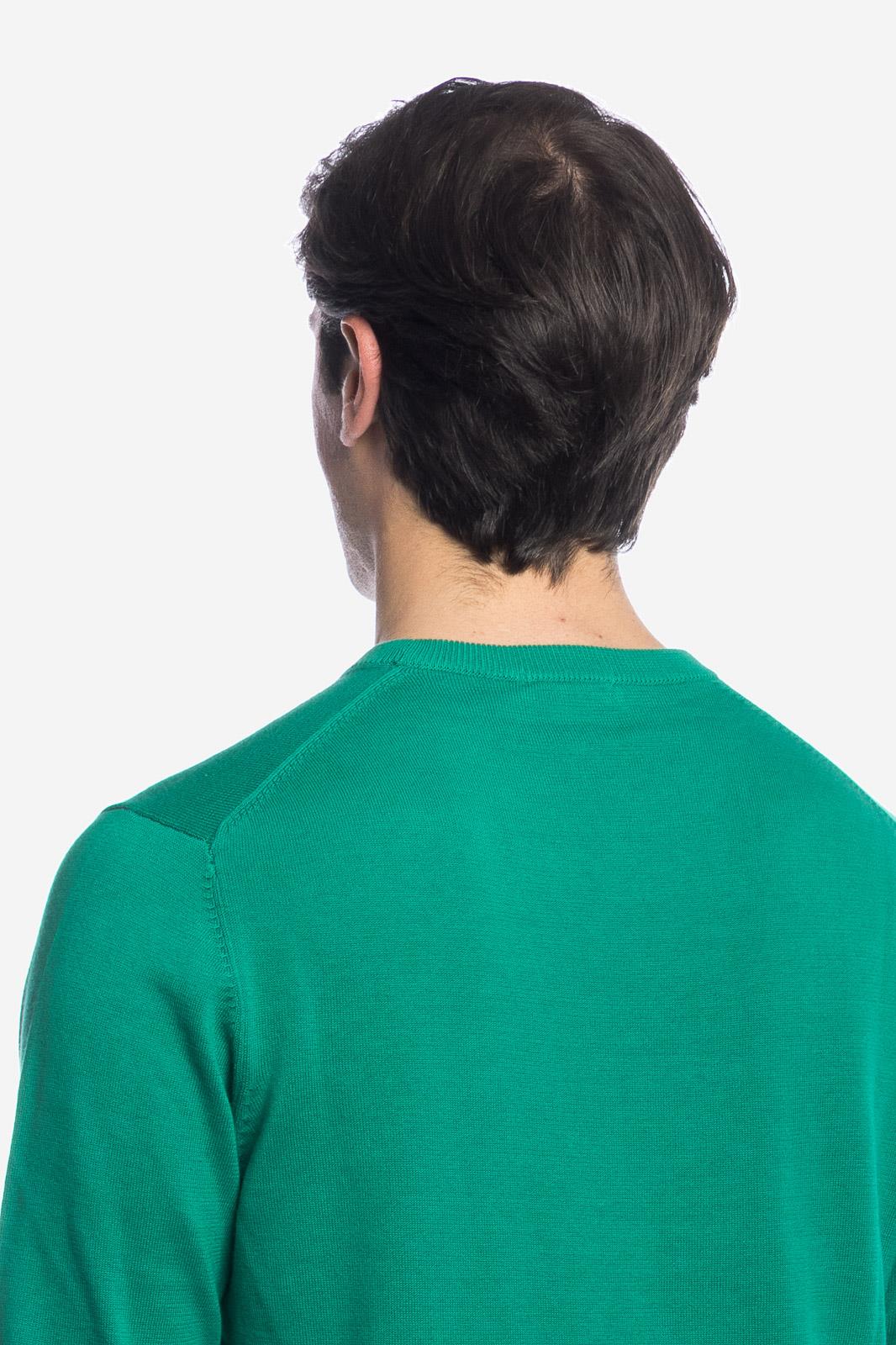 MAGLIA DI FILO IN COTONE MANICA LUNGA