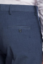 Pantalone classico da abito in fresco lana