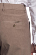 Pantalone classico da abito in fresco lana