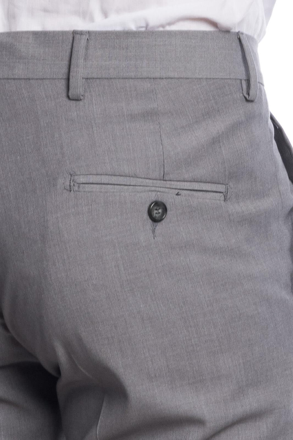 Pantalone classico da abito in fresco lana