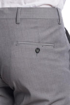 Pantalone classico da abito in fresco lana